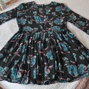 UO Kimchi Blue Long Sleeve Mini Dress